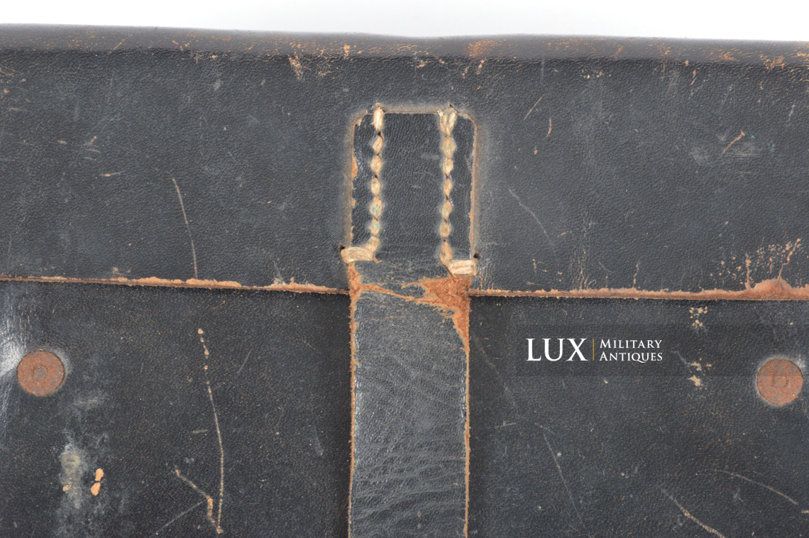 Trousse d'entretien MG34/42 en cuir noir, « hjh4 » - photo 7