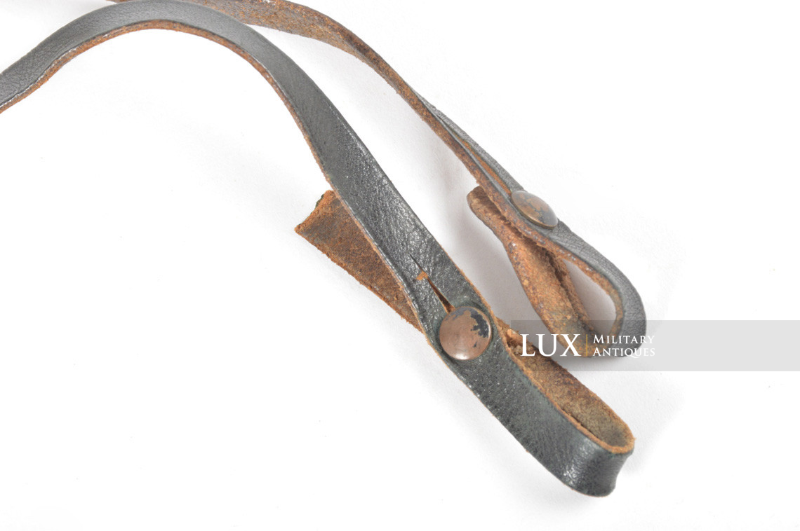 Early German binocular leather neck strap, « Hensoldt Wetzlar 1939 » - photo 7