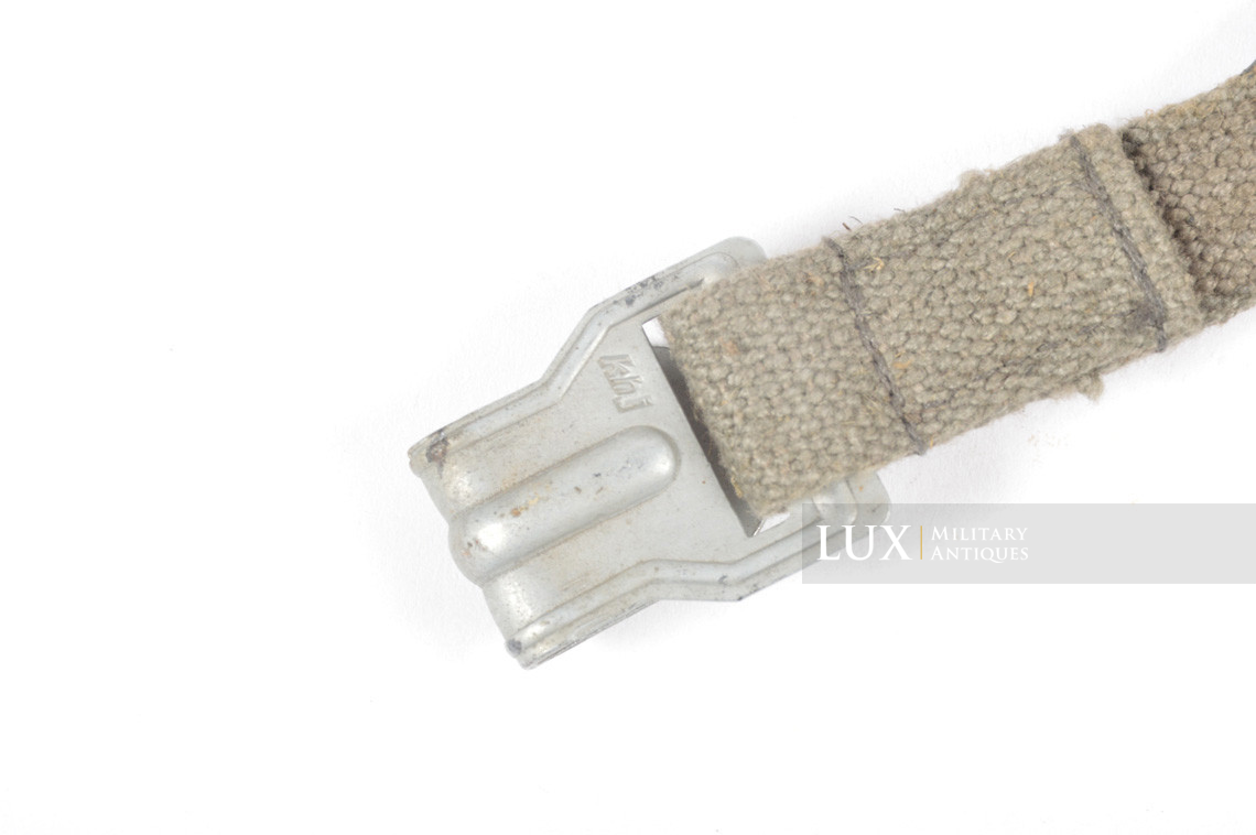 German gasmask canister belt support hook strap, « ebd44 » - photo 11