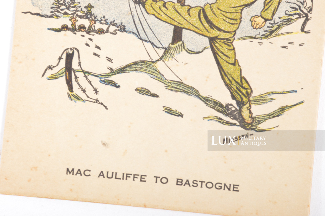 Carte postale américaine, « Bastogne - Nuts » - photo 8