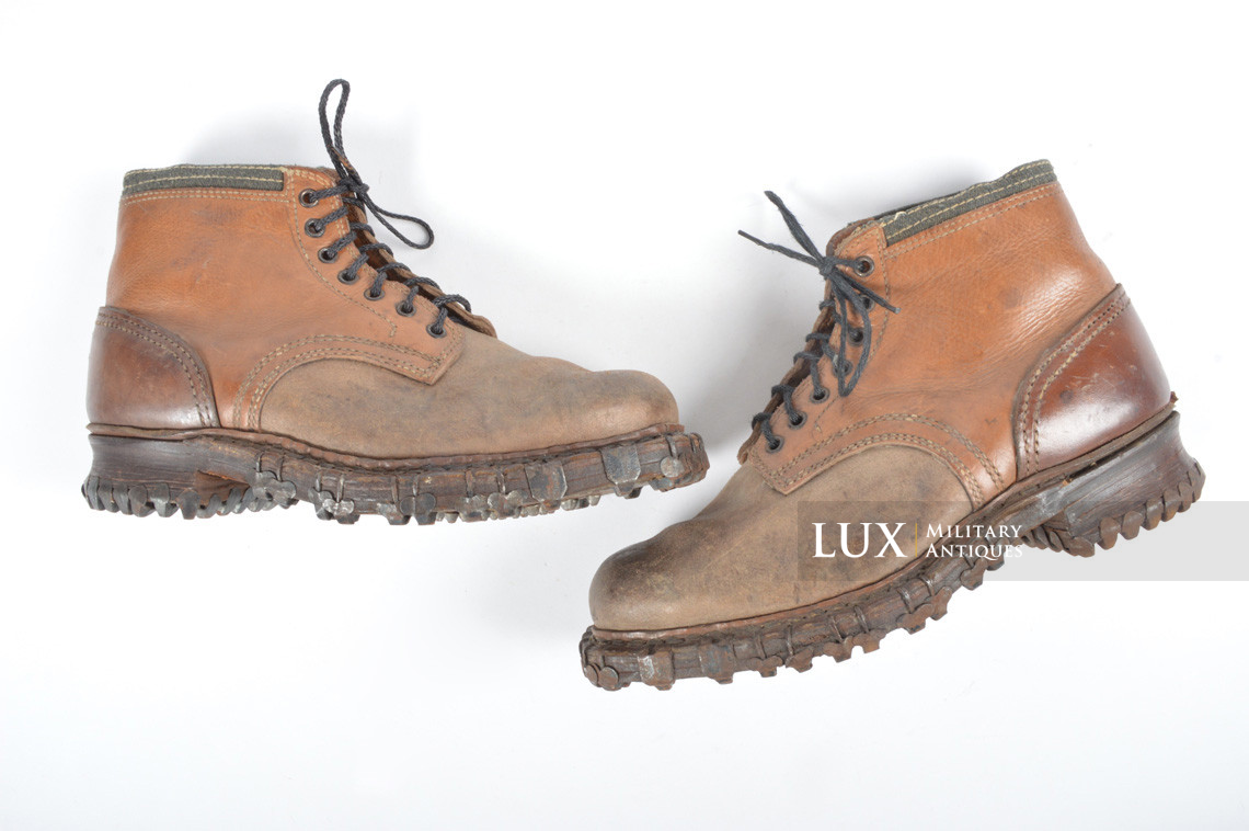 Unissued German mountain trooper's ankle boots, « Gebirgsjäger » - photo 4