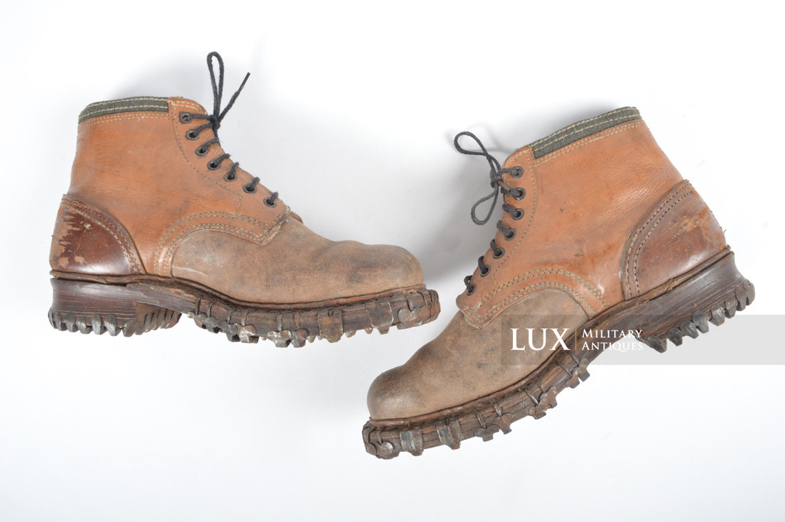 Unissued German mountain trooper s ankle boots Gebirgsjager