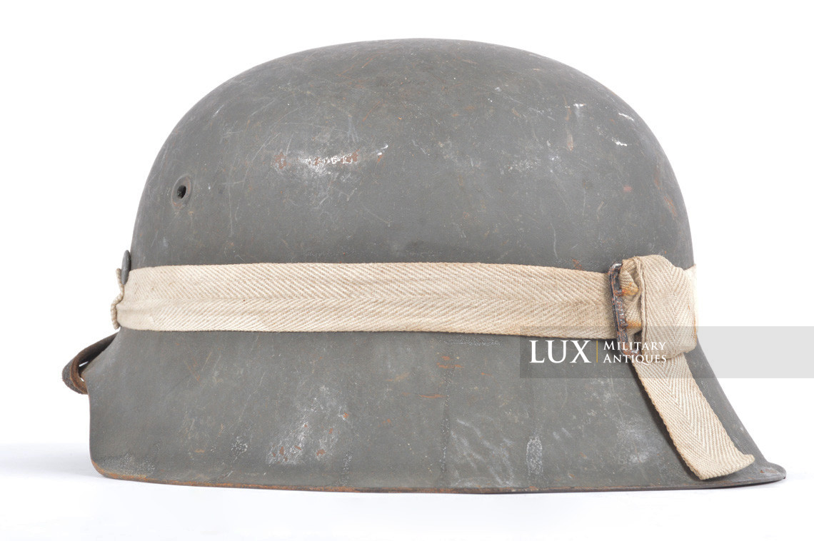 M42 Heer camouflage banded combat helmet, « untouched / as-found » - photo 18