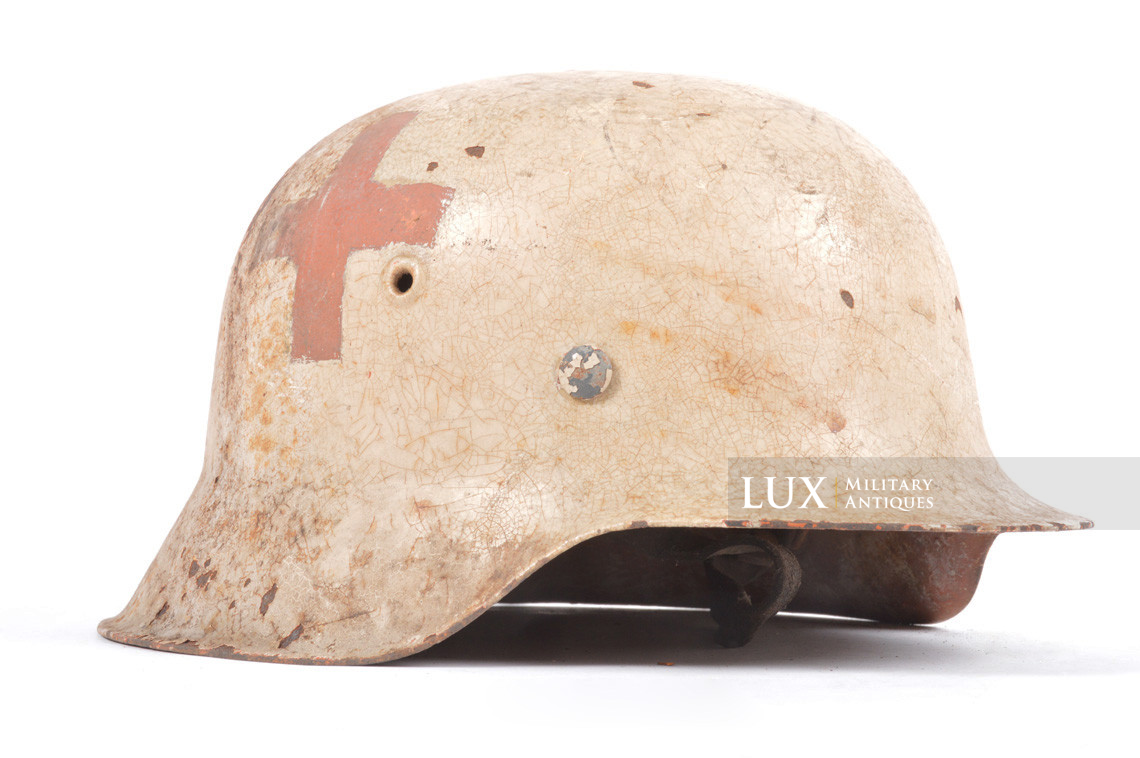 Rare casque M42 Heer médical, « ET66 » - photo 10