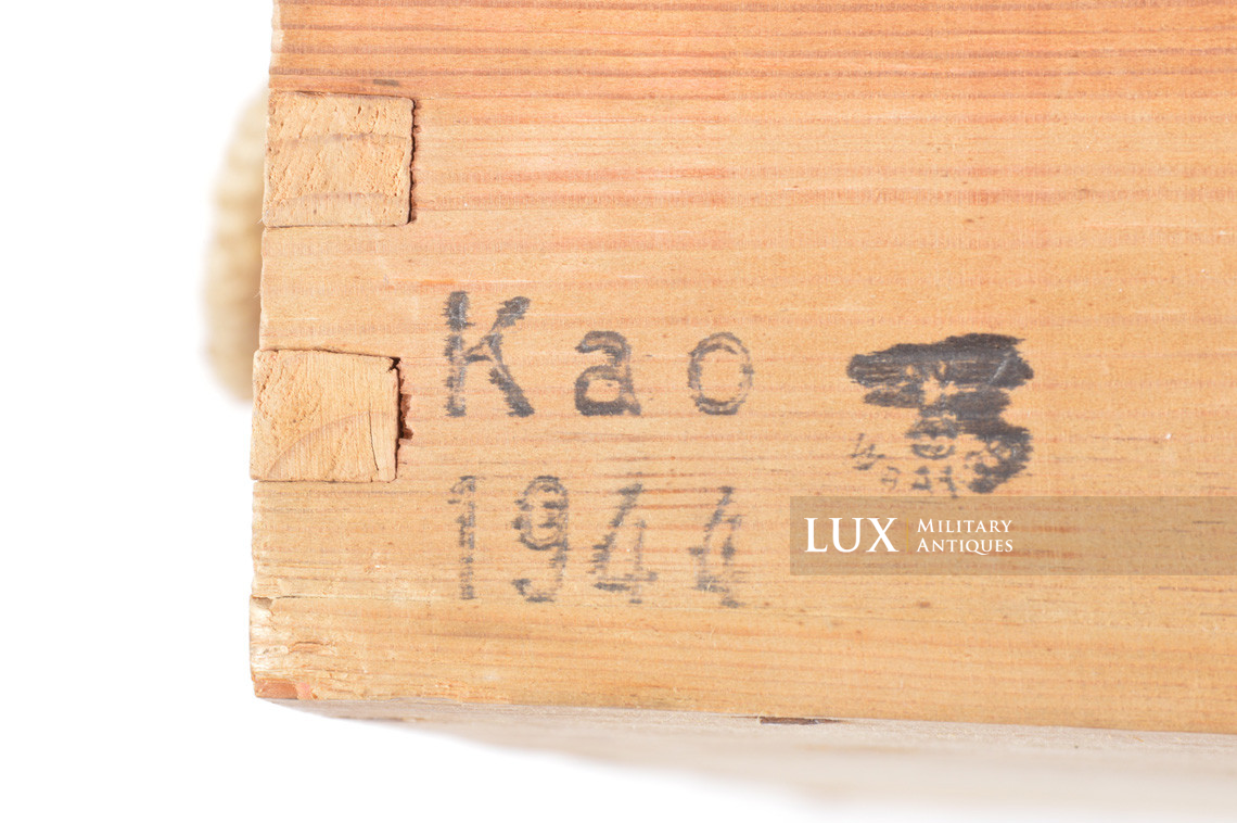 Caisse allemande fin de guerre de 900 cartouches 7,92mm, « Patronenkasten 900 » - photo 10