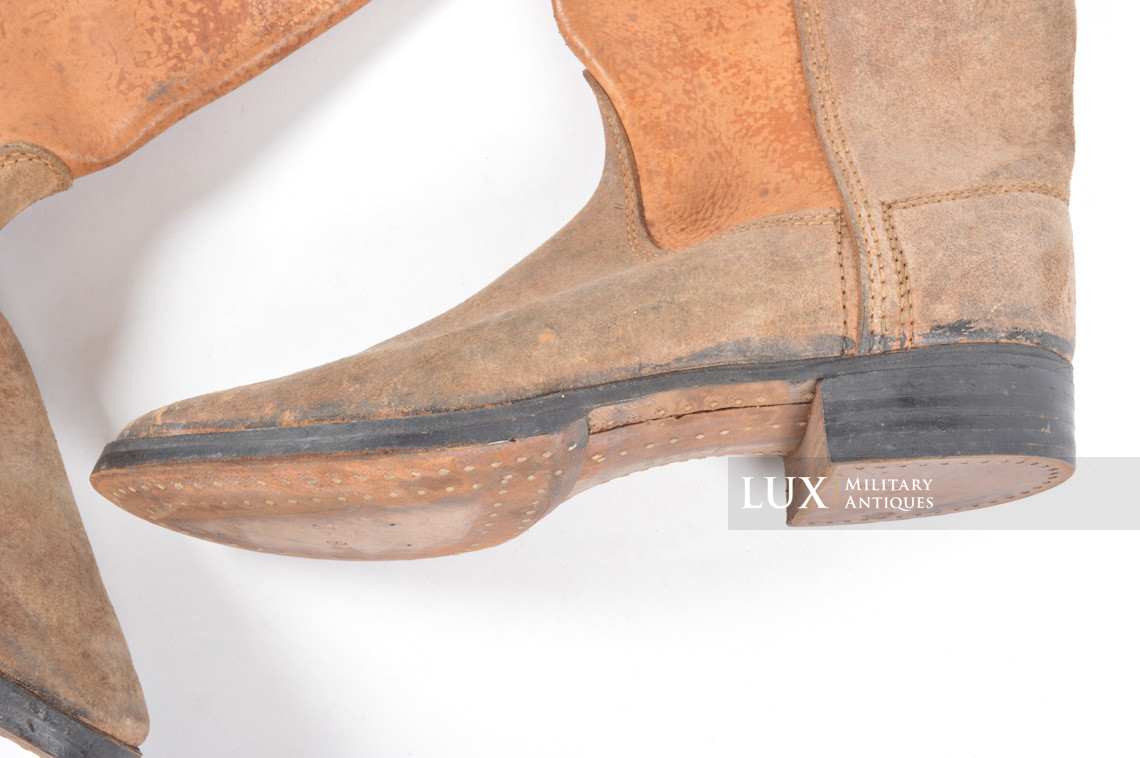 Unissued mid-war German combat jack boots, « 1942  » - photo 11