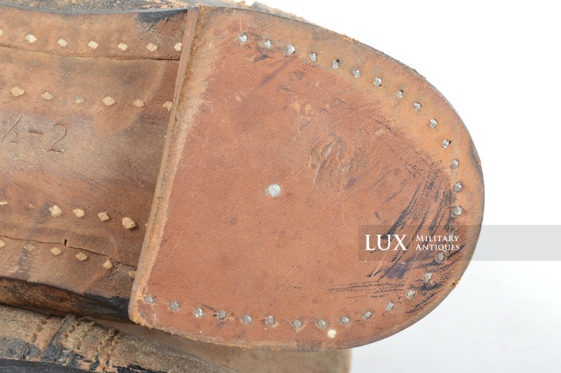 Unissued mid-war German combat jack boots, « 1942  » - photo 24