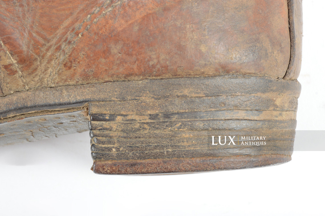Mid-war German low ankle combat boots - Lux Military Antiques - photo 14
