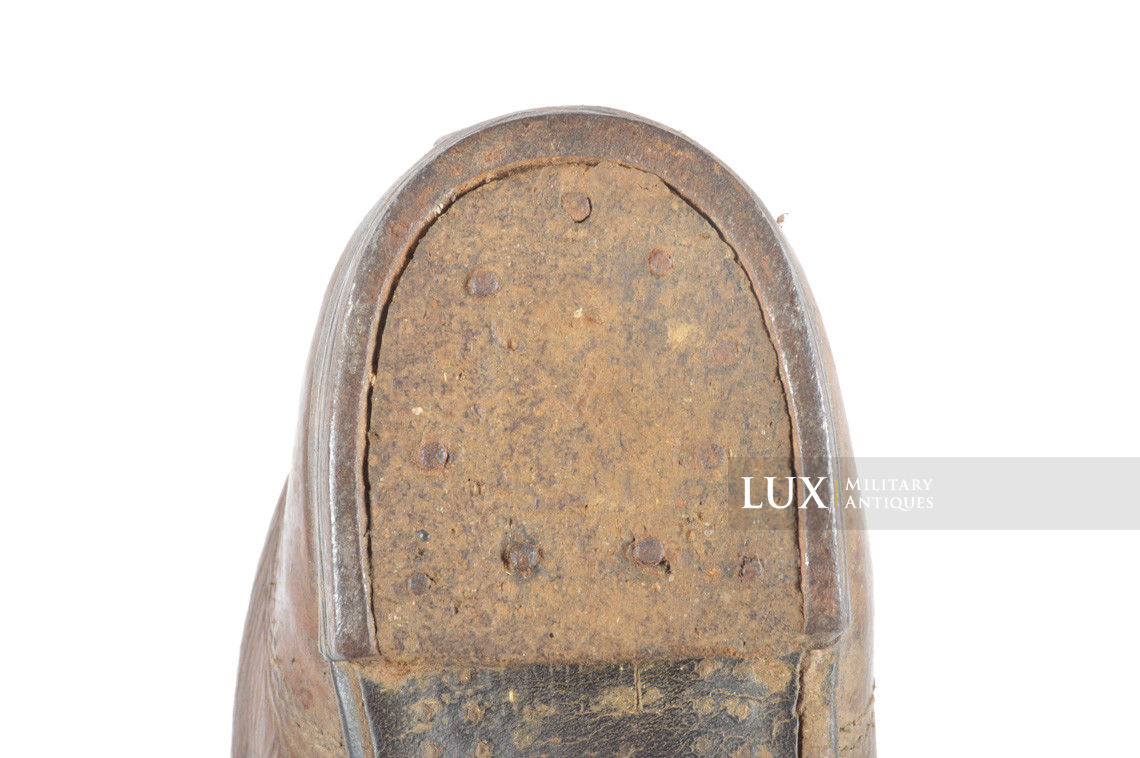 Mid-war German low ankle combat boots - Lux Military Antiques - photo 19