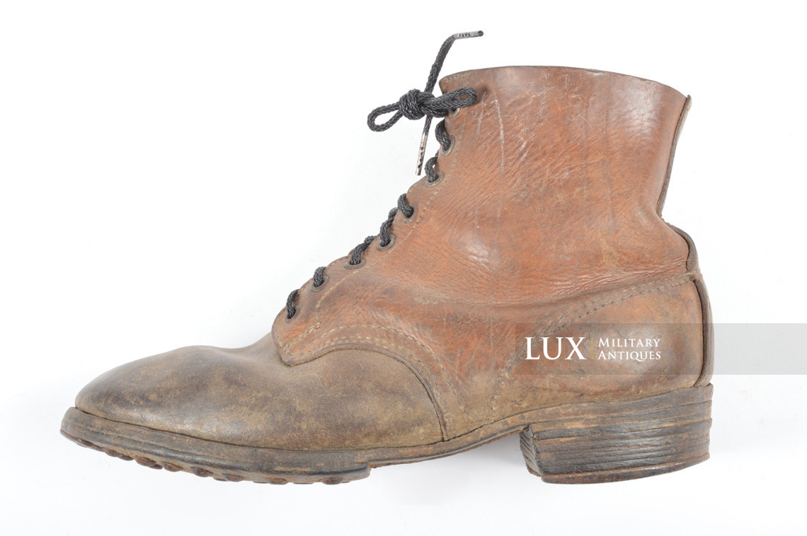 Mid-war German low ankle combat boots - Lux Military Antiques - photo 20