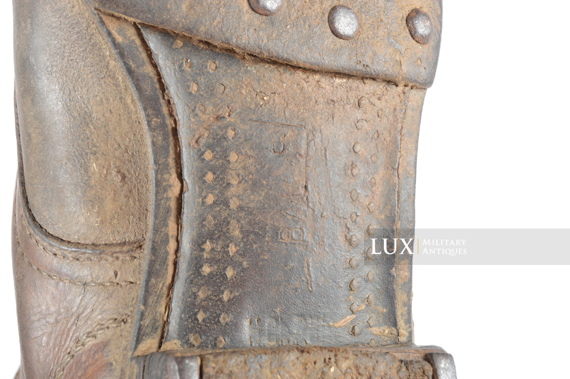 Mid-war German low ankle combat boots - Lux Military Antiques - photo 30