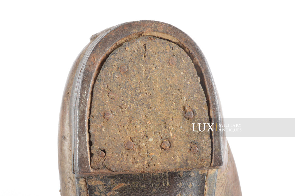 Mid-war German low ankle combat boots - Lux Military Antiques - photo 31