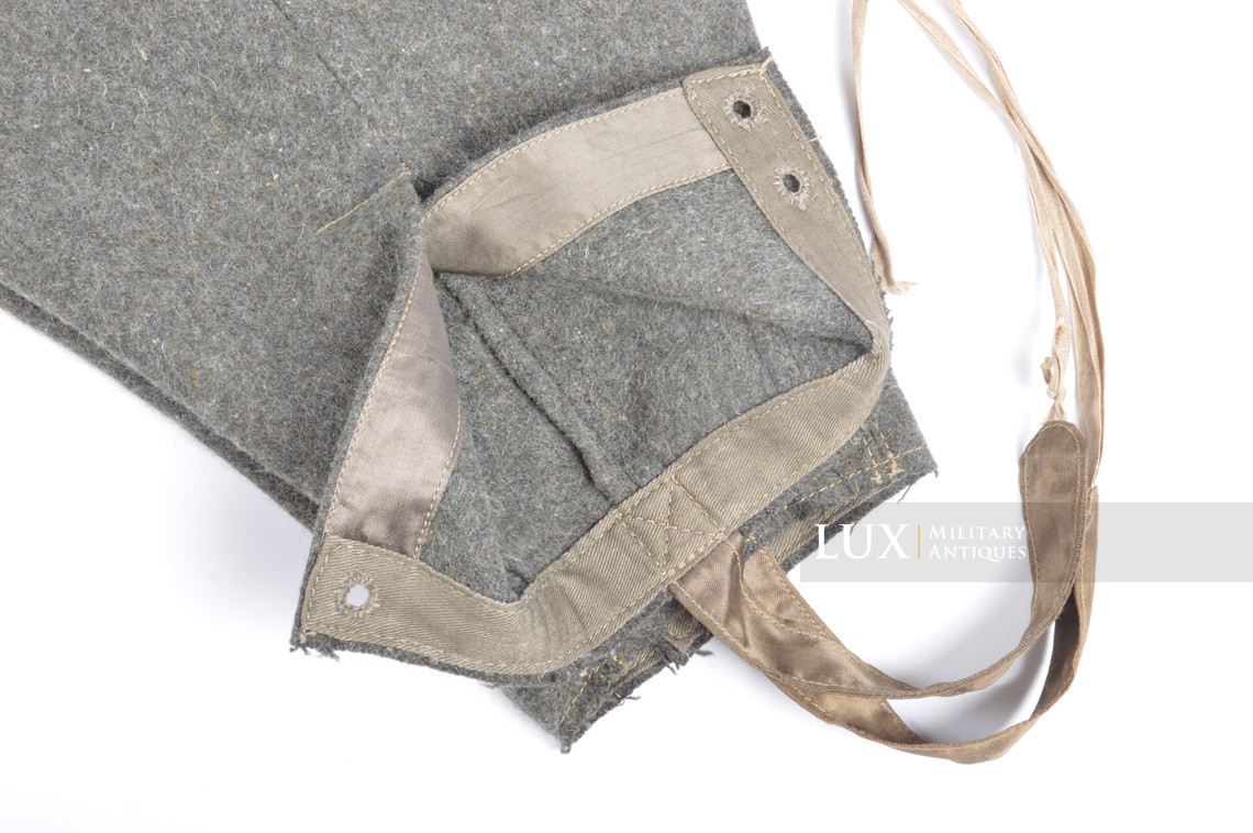 Unissued Heer / Waffen-SS M43 combat service trousers, « Keilhose » - photo 9