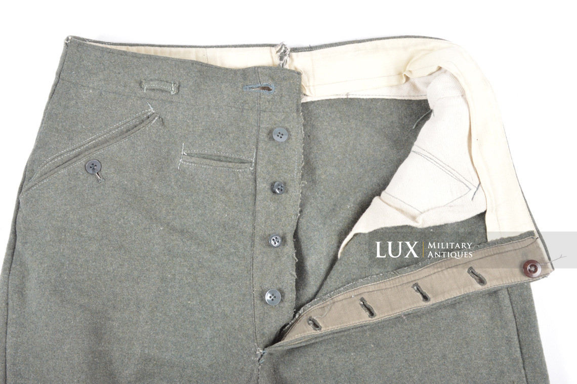 Mid-war M40 Heer combat trousers - Lux Military Antiques - photo 23