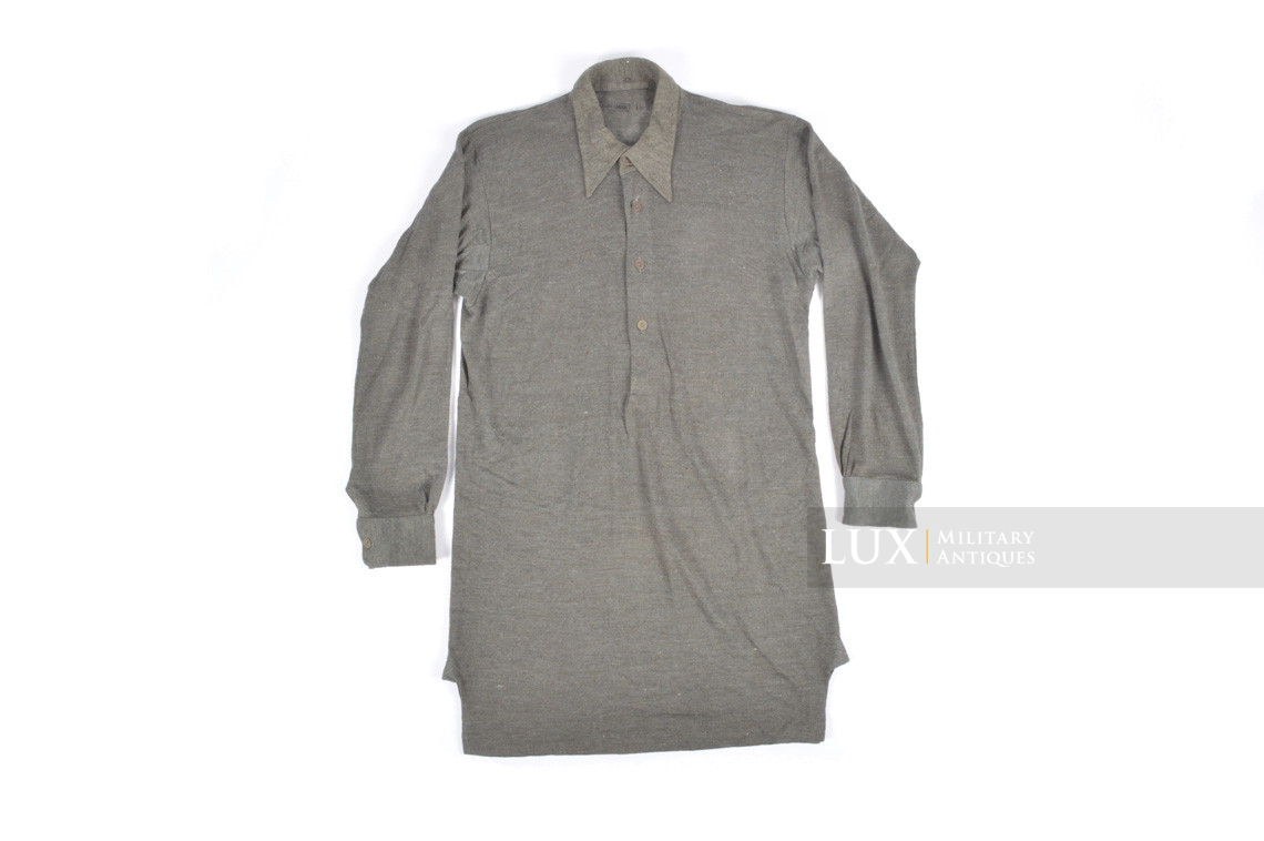 Unissued late-war Heer / Waffen-SS issue service shirt - photo 4