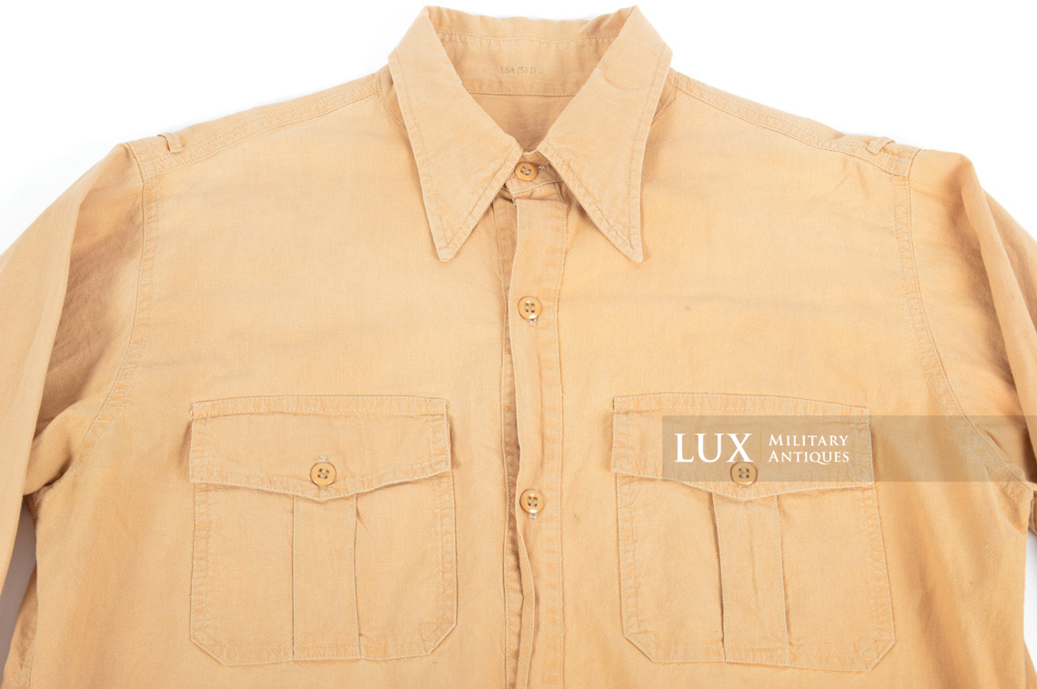 Chemise tropicale Luftwaffe - Lux Military Antiques - photo 8
