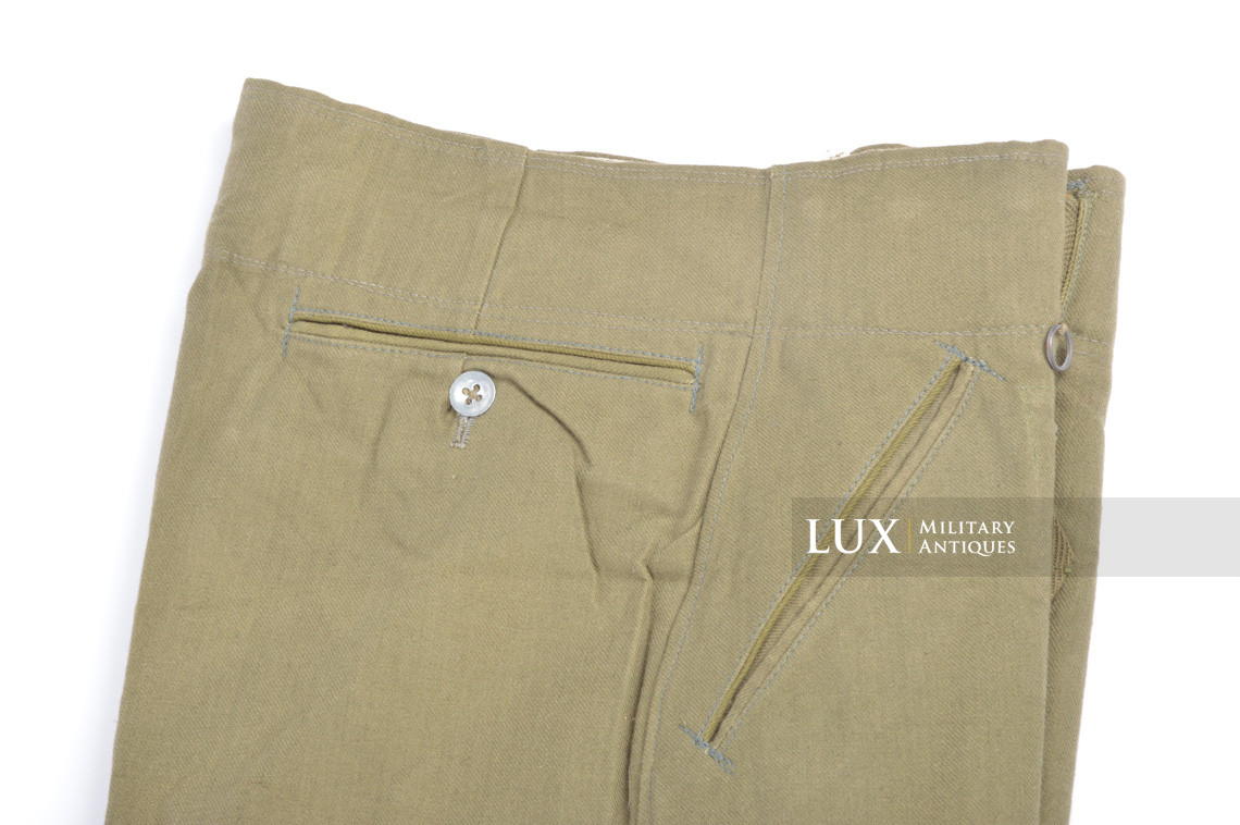 Pantalon tropical Heer, « RBNr » - Lux Military Antiques - photo 11