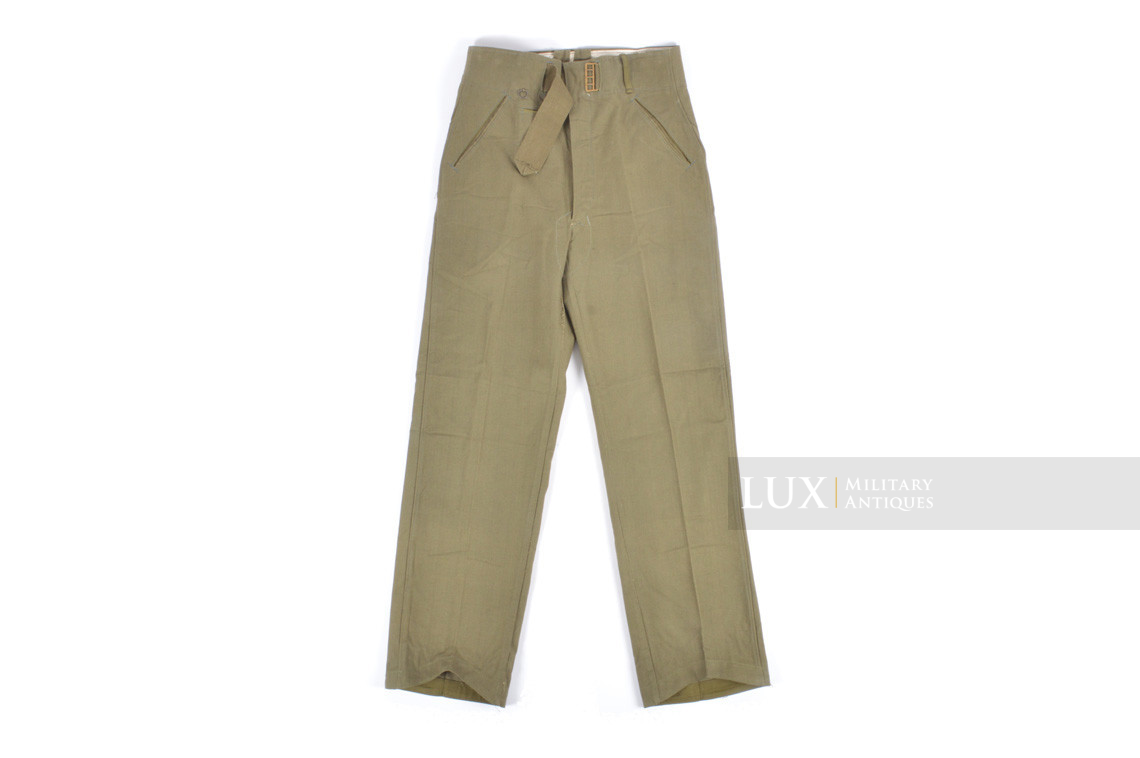 Pantalon tropical Heer, « RBNr » - Lux Military Antiques - photo 13