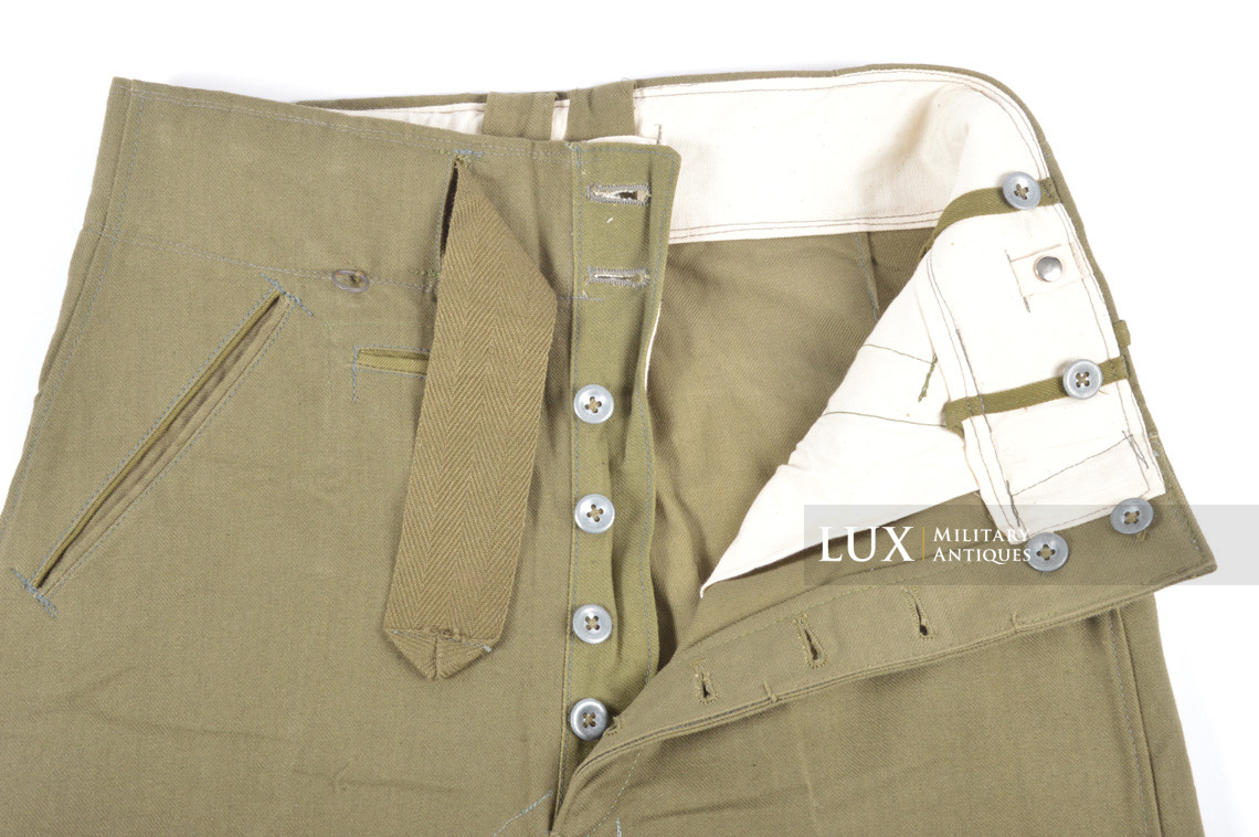 Heer tropical combat straight leg trousers, « RBNr » - photo 23