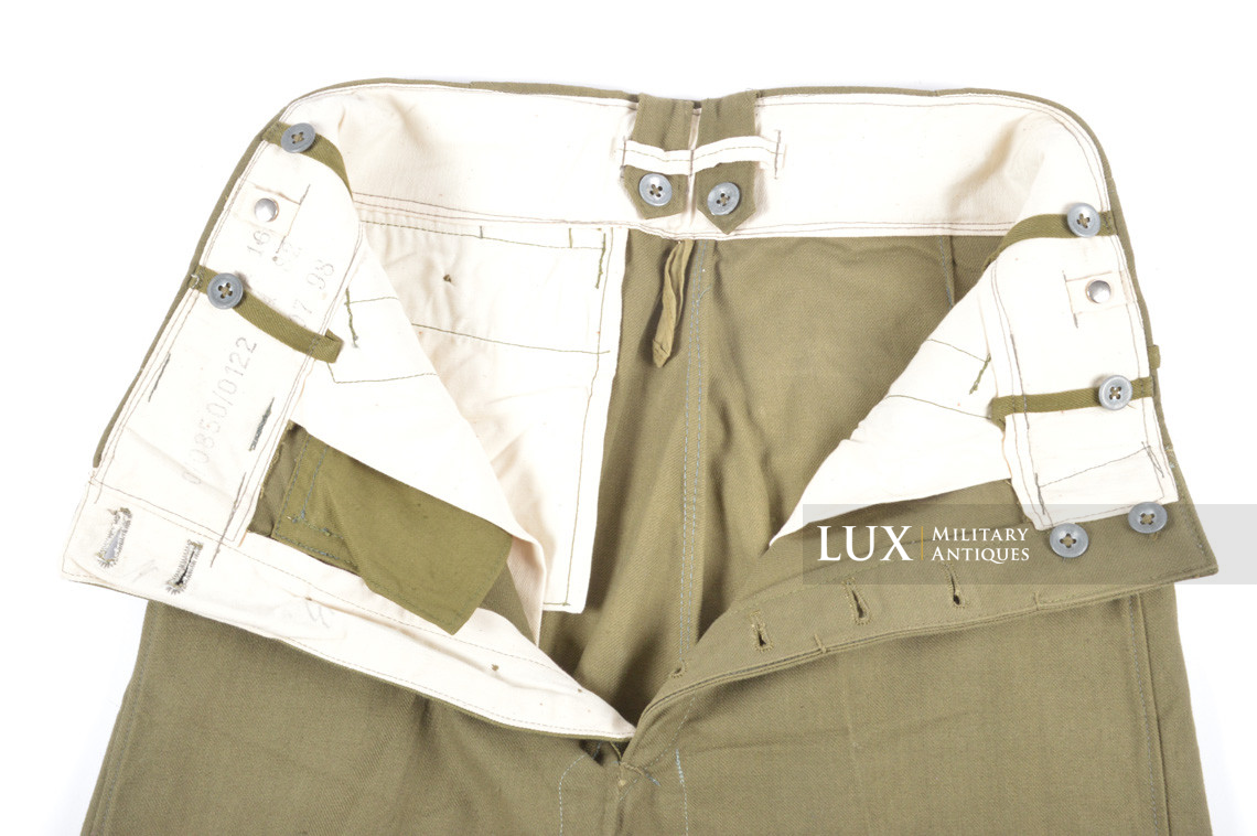 Pantalon tropical Heer, « RBNr » - Lux Military Antiques - photo 25