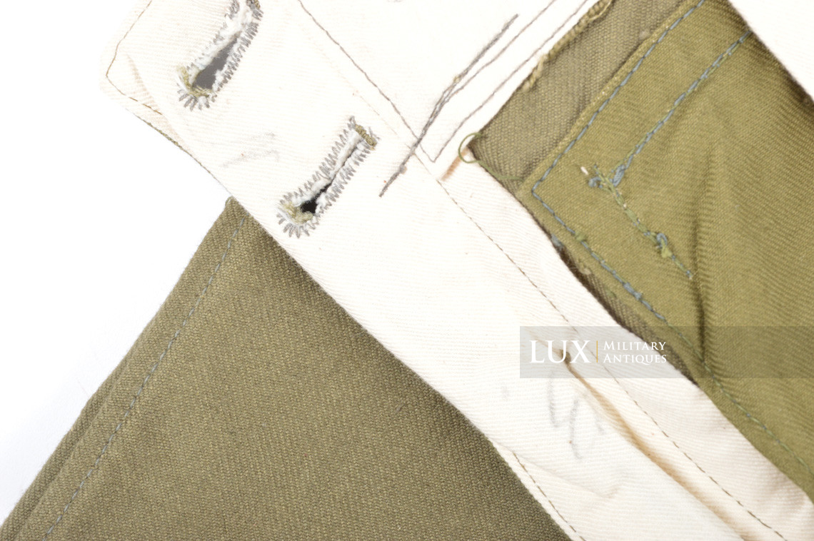 Pantalon tropical Heer, « RBNr » - Lux Military Antiques - photo 26