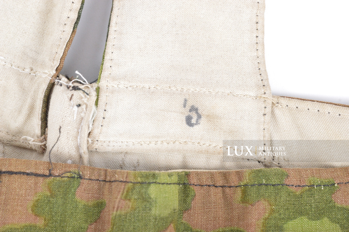 Waffen-SS oak leaf spring pattern reversible winter parka and trouser set - photo 41