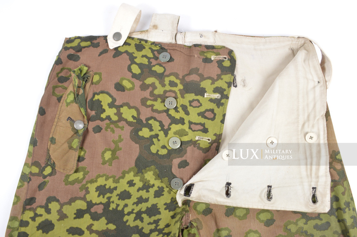 Waffen-SS oak leaf spring pattern reversible winter parka and trouser set - photo 47