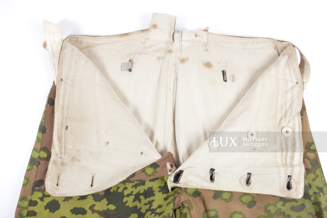 Waffen-SS oak leaf spring pattern reversible winter parka and trouser set - photo 48