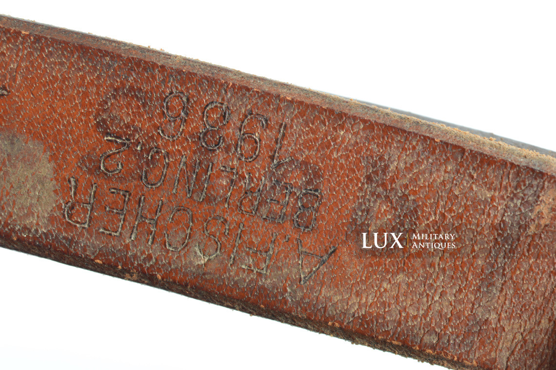 Sangle de paquetage et passant de ceinturon Allgemeine-SS, « LAH » - photo 15