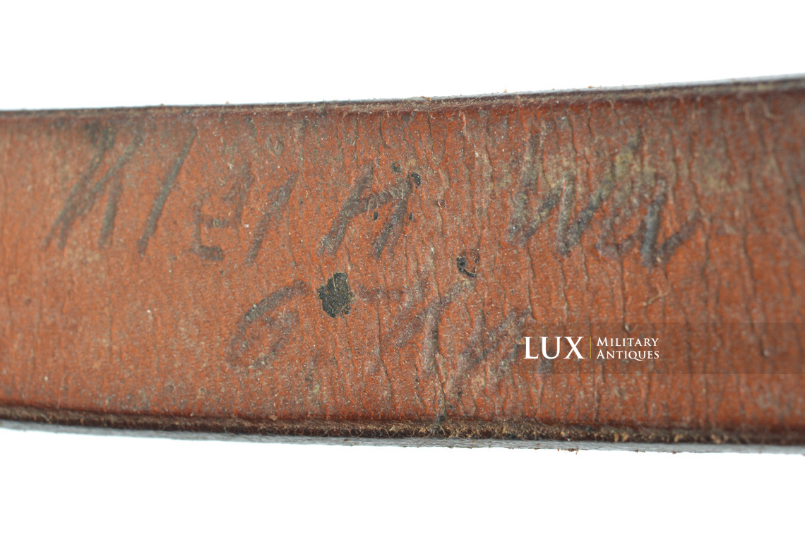 Sangle de paquetage et passant de ceinturon Allgemeine-SS, « LAH » - photo 16