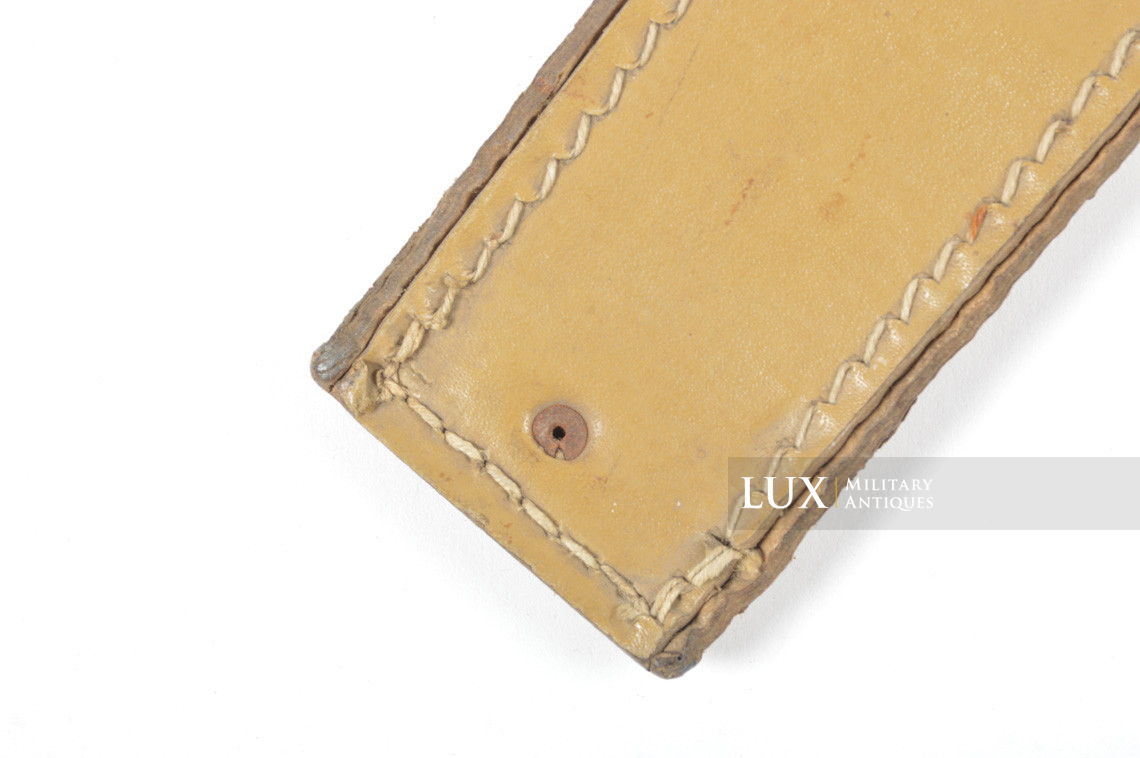 Rare courte scie pionnier & étui en carton pressé jaune sable « dob 1944 » - photo 20