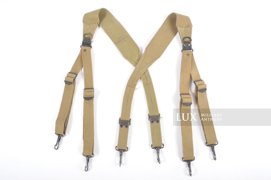 US M-1936 belt suspenders, « 1942 » - Lux Military Antiques - photo 4