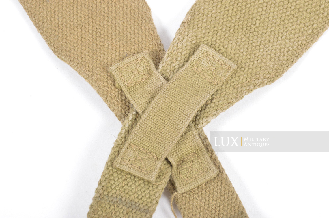 US M-1936 belt suspenders, « 1942 » - Lux Military Antiques - photo 12