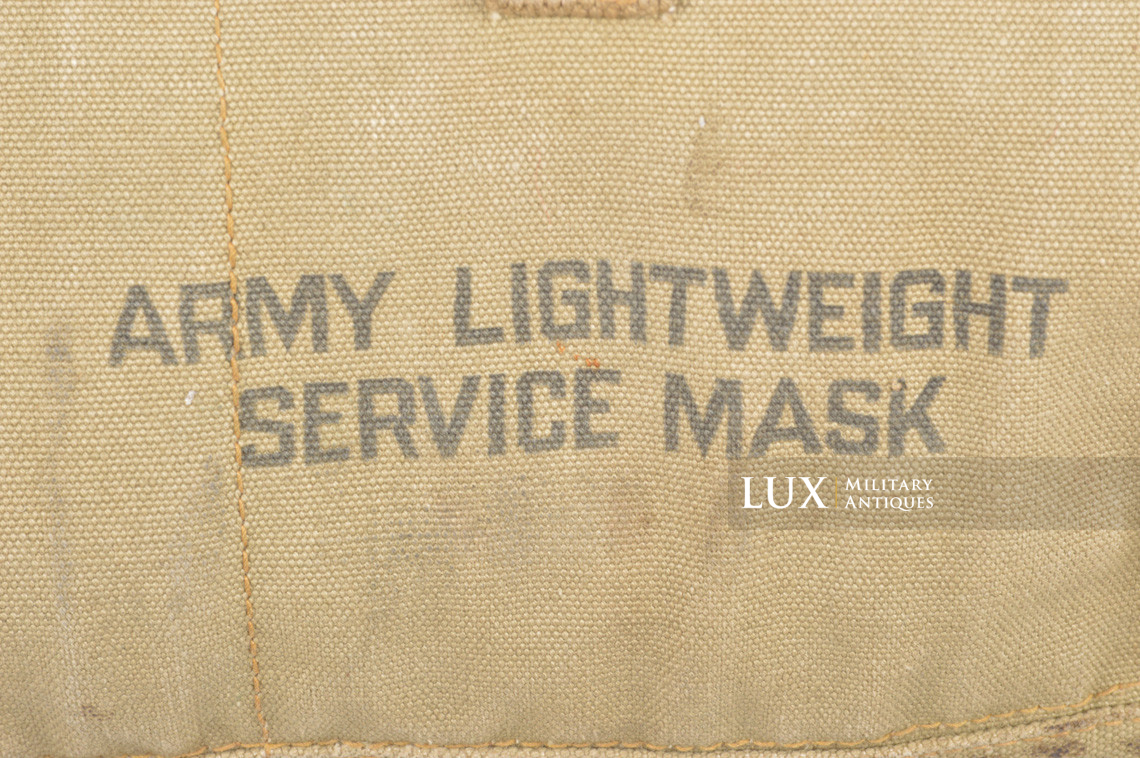 US Army M3/M6 lightweight service gas mask set - photo 9