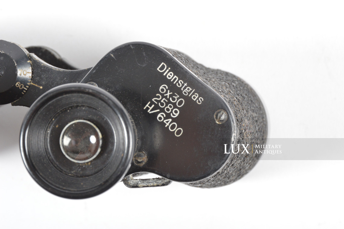 Paire de jumelles allemandes Dienstglas 6x30 milieu de guerre, « erv42 » - photo 10