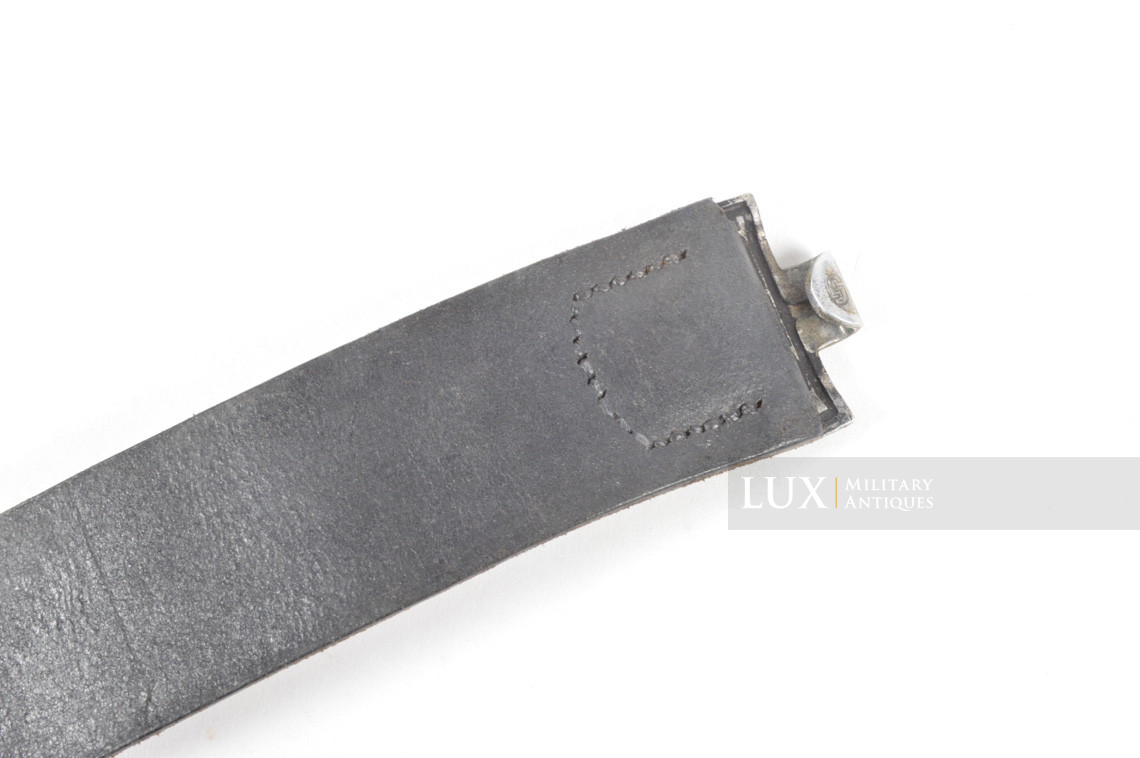 Early German Kriegsmarine leather combat service belt - photo 8