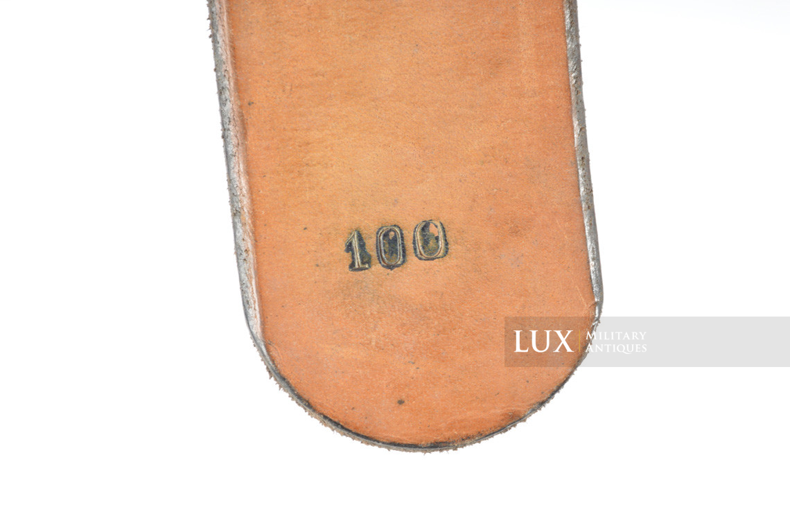 Cuir de ceinturon Kriegsmarine précoce - Lux Military Antiques - photo 14