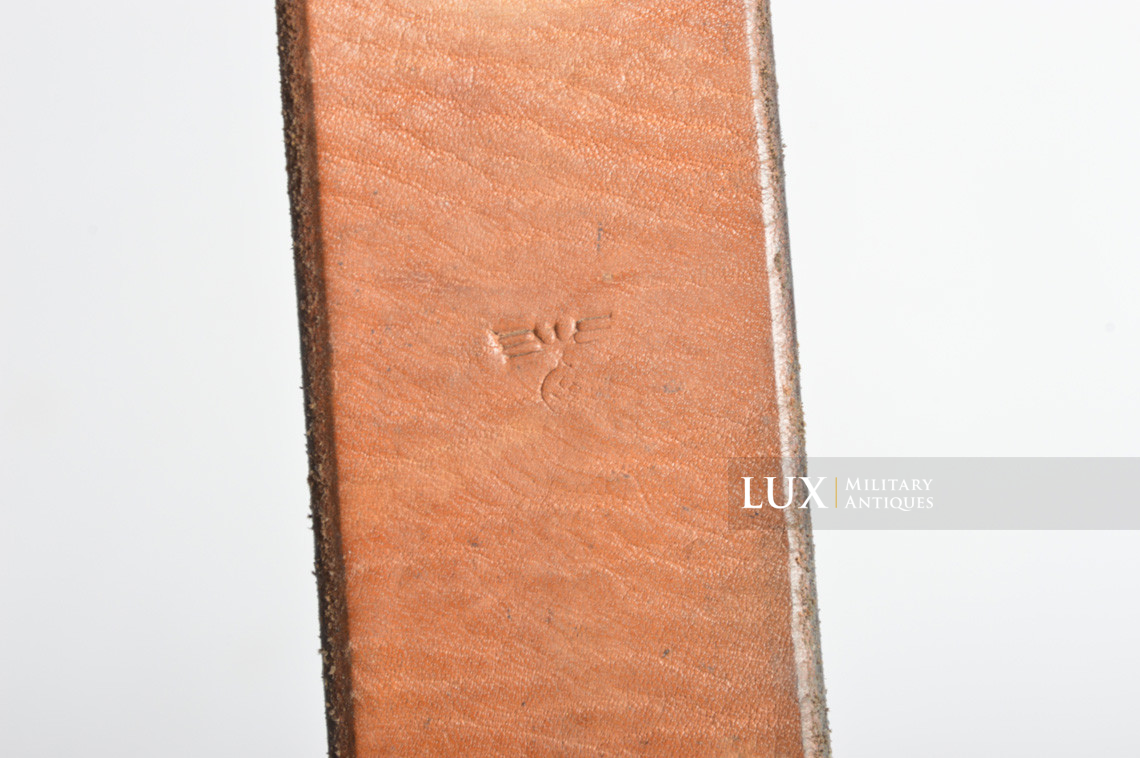 Cuir de ceinturon Kriegsmarine précoce - Lux Military Antiques - photo 11