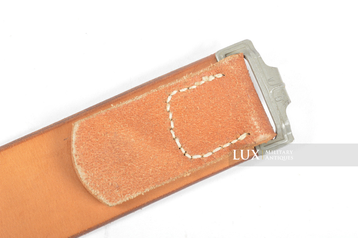 Cuir de ceinturon allemand précoce en cuir brun naturel, « 1939 » - photo 9