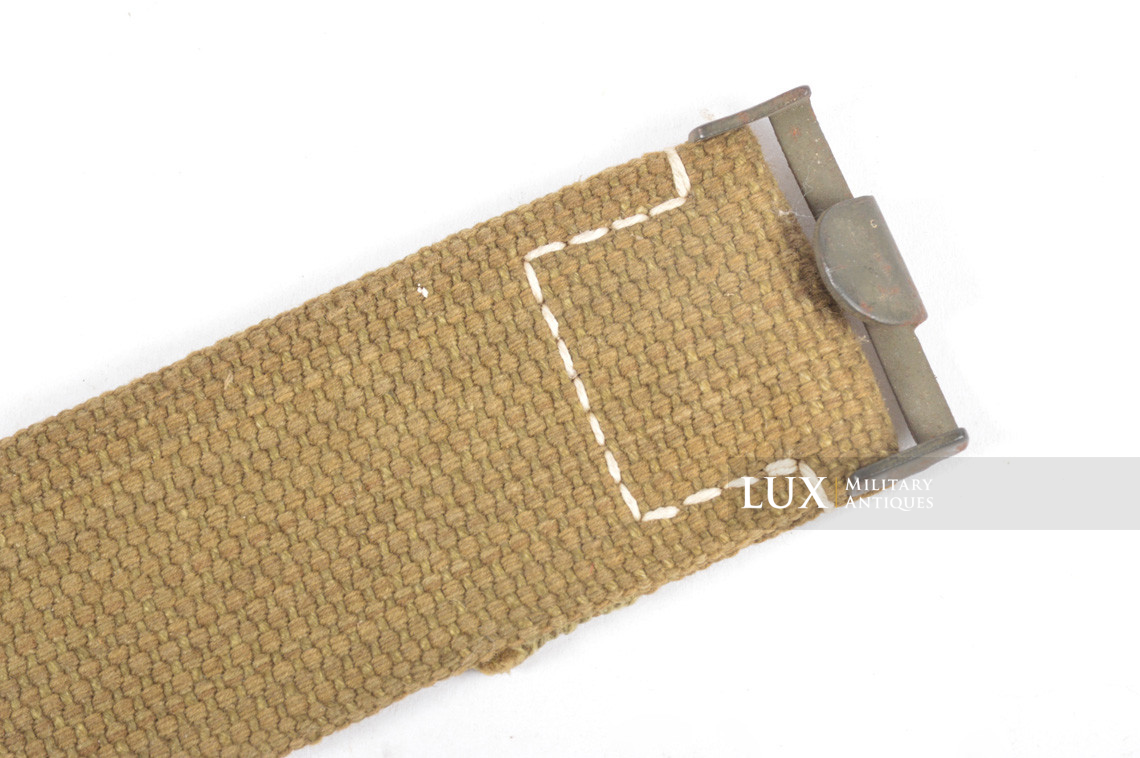 Unissued German Heer / Luftwaffe Tropical EM's combat web belt, « 95cm » - photo 8