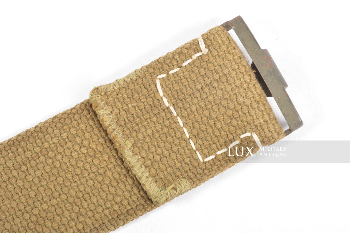 Unissued German Heer / Luftwaffe Tropical EM's combat web belt, « 95cm » - photo 9