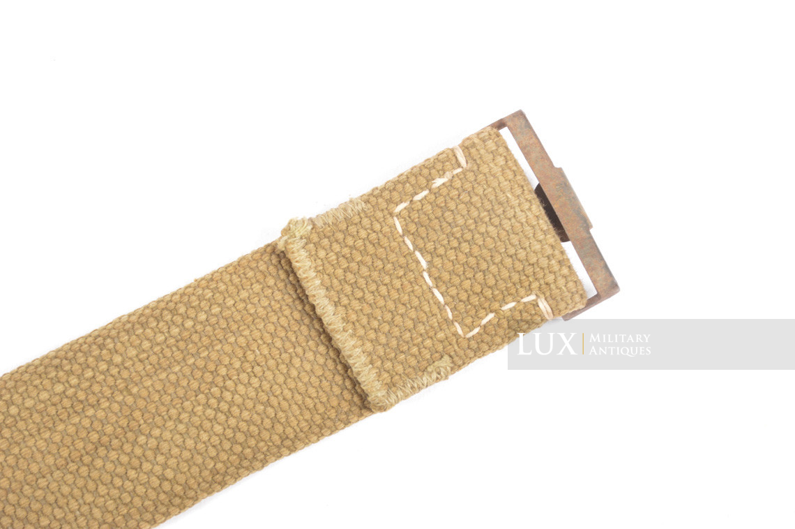 Unissued German Heer / Luftwaffe Tropical EM's combat web belt, « 95cm » - photo 10