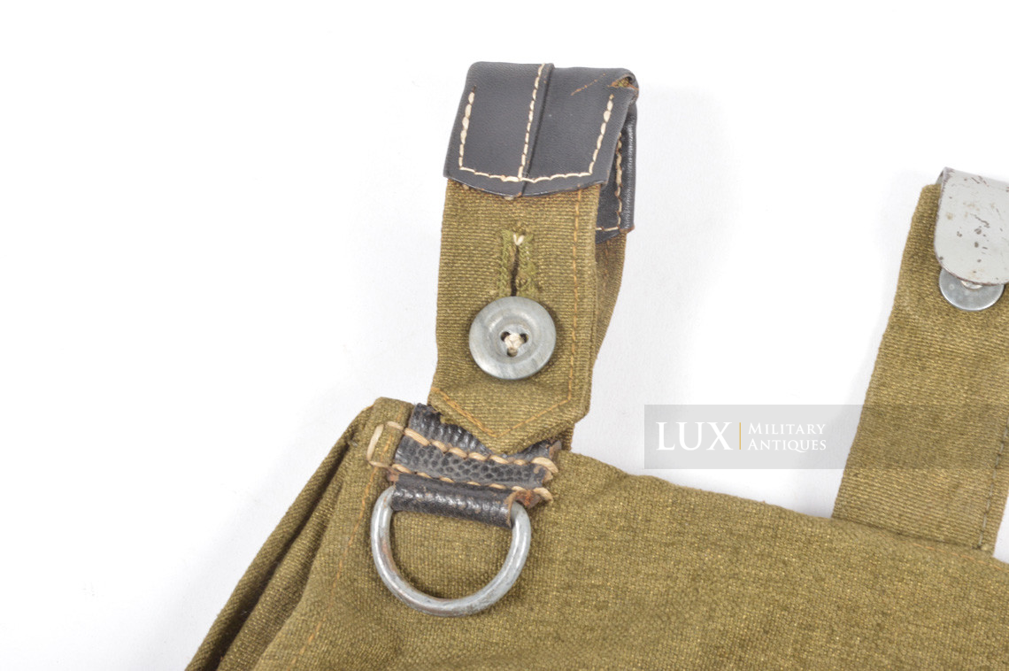 Sac à pain allemand Heer / Waffen-SS précoce, état neuf, « 1941 » - photo 7