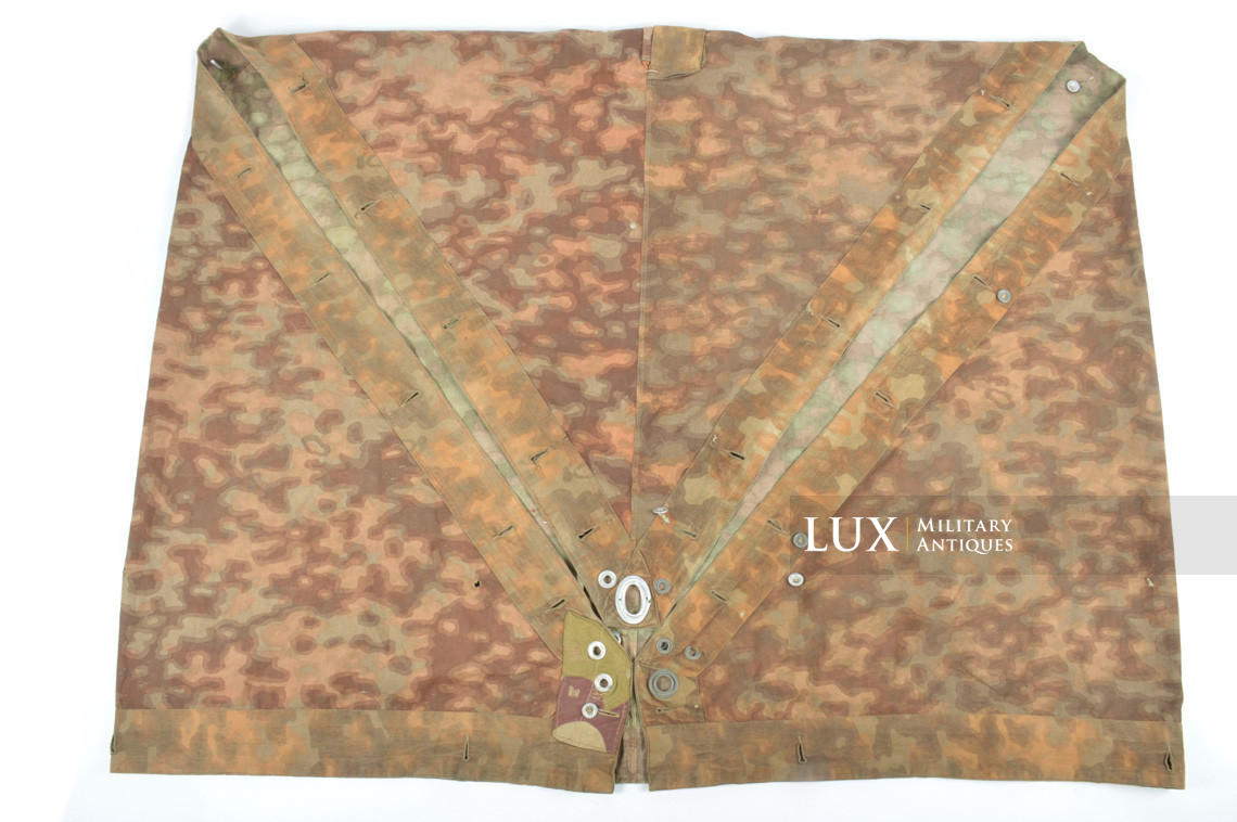 Waffen-SS camouflage shelter quarter/poncho, « blurred edge » - photo 4