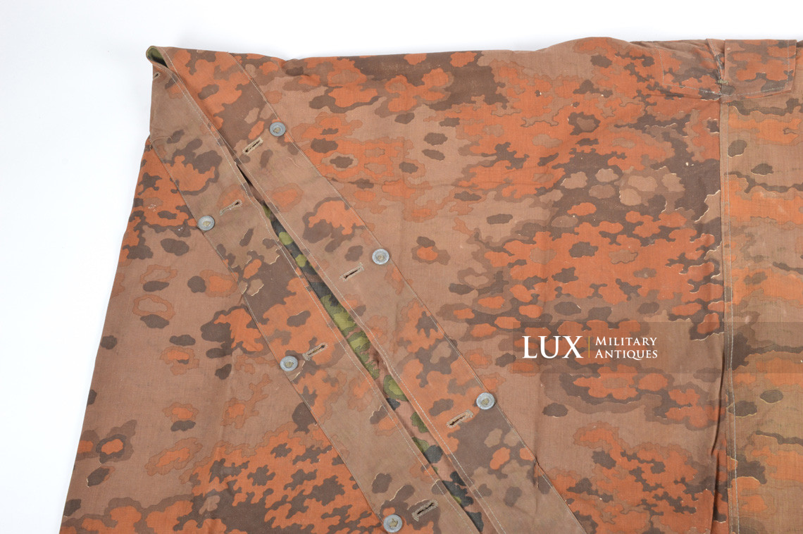 Late-war Waffen-SS Oakleaf A camouflage shelter quarter / poncho, « Battle of the Bulge » - photo 20