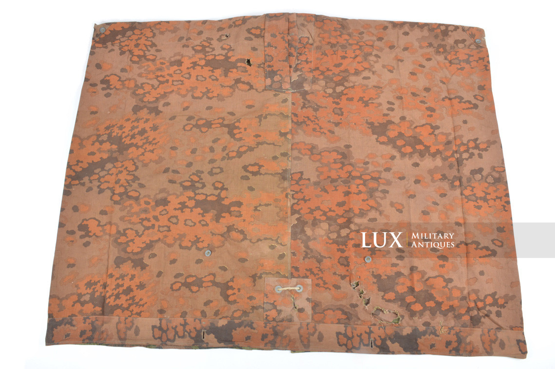 Late-war Waffen-SS Oakleaf A camouflage shelter quarter / poncho, « Battle of the Bulge » - photo 25