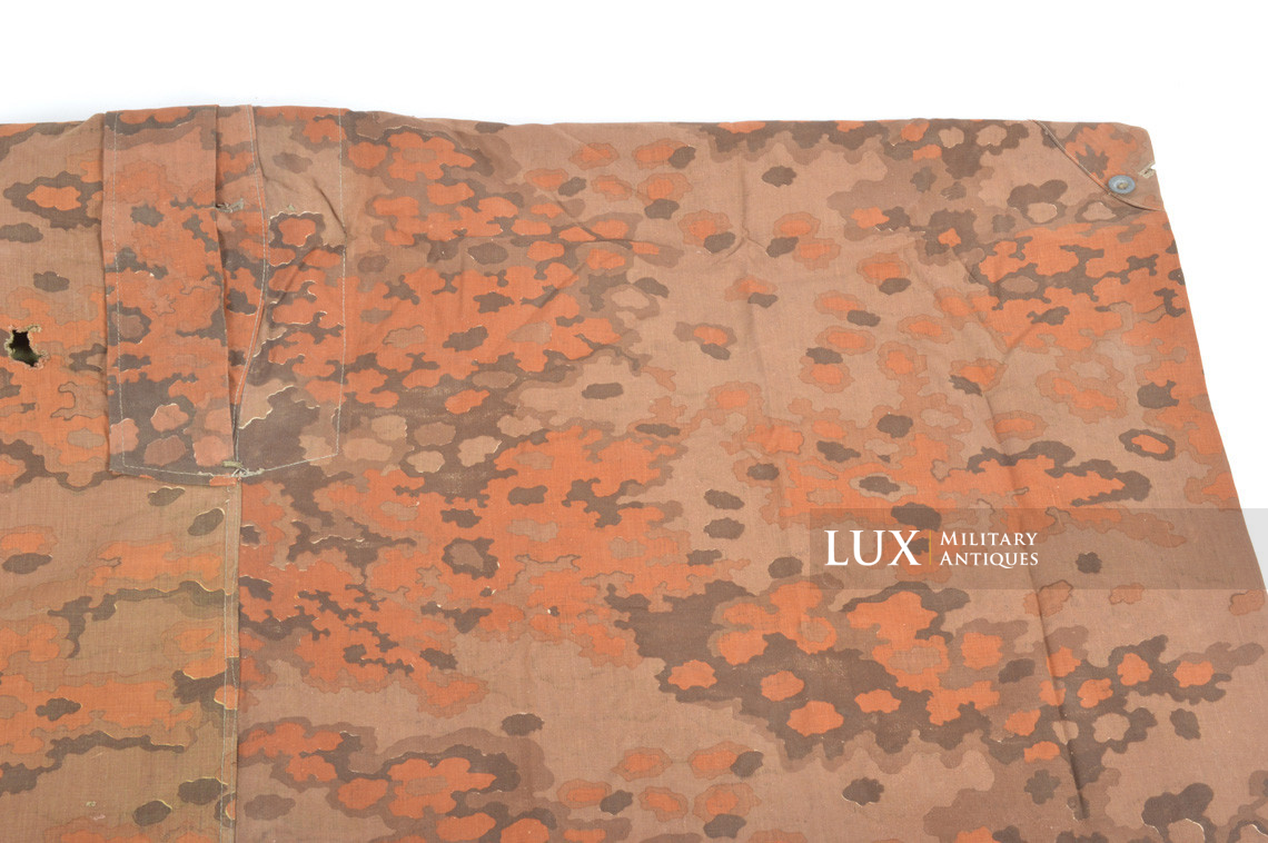 Late-war Waffen-SS Oakleaf A camouflage shelter quarter / poncho, « Battle of the Bulge » - photo 28