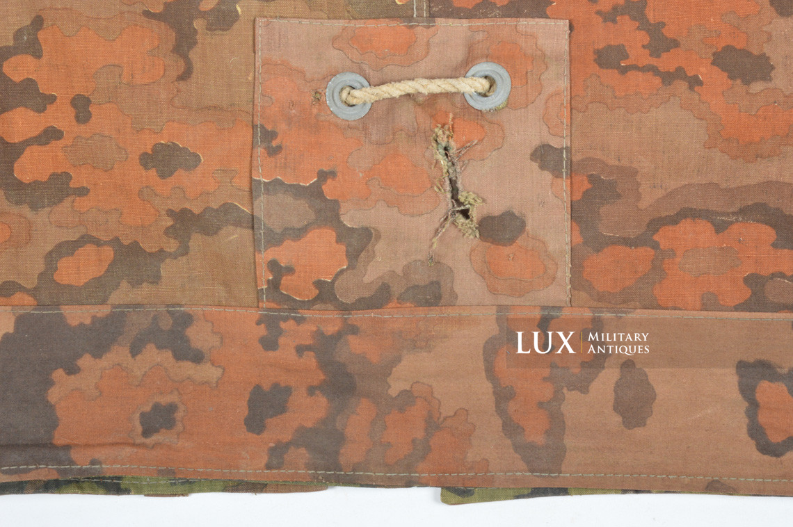 Late-war Waffen-SS Oakleaf A camouflage shelter quarter / poncho, « Battle of the Bulge » - photo 31