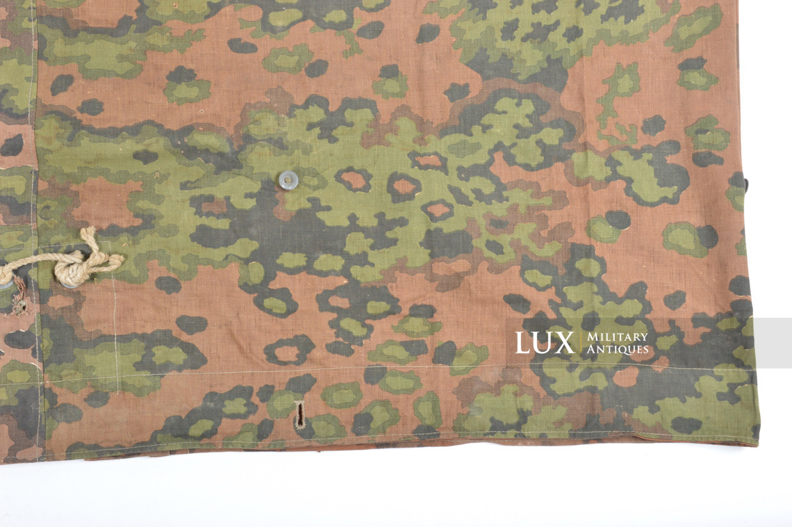 Late-war Waffen-SS Oakleaf A camouflage shelter quarter / poncho, « Battle of the Bulge » - photo 15
