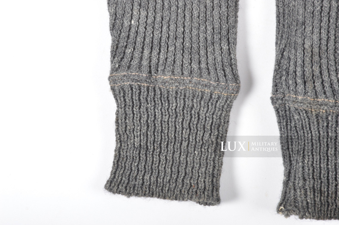Late-war German standard wool sweater, « crew neck » - photo 10